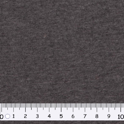 French Terry | MAIKE | Dunkelgrau meliert